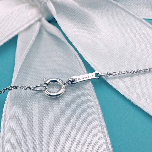 RARE 1979 Tiffany & Co Ag 1000 Silver LIBRA Zodiac Necklace with PACKAGING - Picture 7 of 9